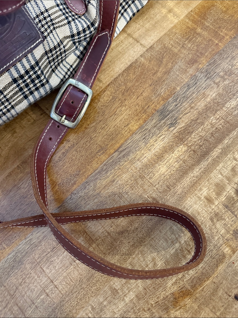 5/A Signature Baker Duffle Bag With Leather Strap - Picture 8 of 10